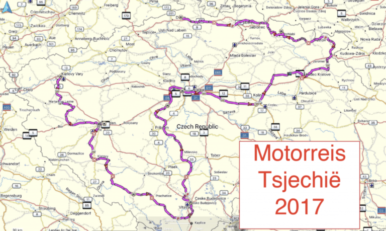 Motorrondreis Tsjechië: Even vooraf..