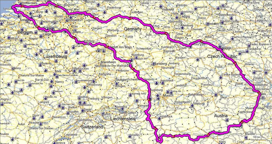 2011 RONDJE WEST-EUROPA: ZOVEEL MOGELIJK BERGEN